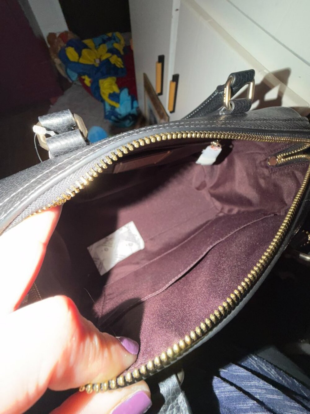 Coach Rowan Satchel Bag NWT - Picture 6 of 9